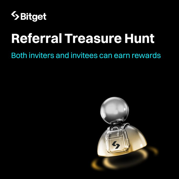 referral treasure hunt bitget