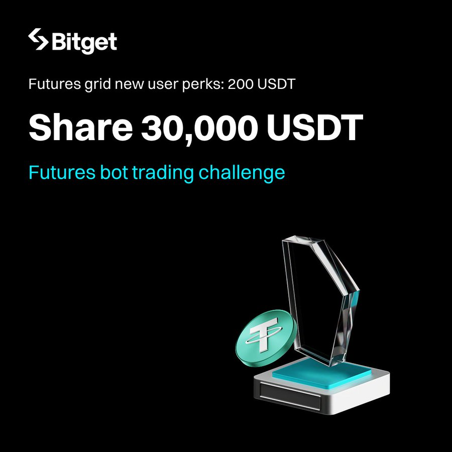 Bitget Futures Bot Challenge 2026: Thắng Lớn 30.000 USDT!