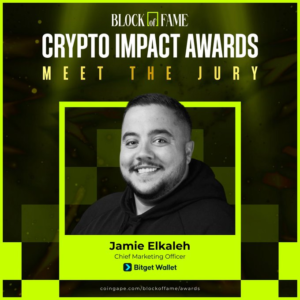 Jamie Elkaleh Gia Nhập Ban Giám Khảo Crypto Impact Awards
