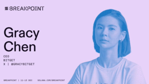 Gracy Chen tại Solana Breakpoint: Tương lai sàn giao dịch