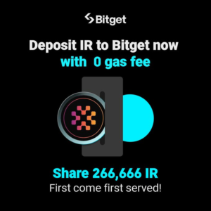 Hướng dẫn nạp IR trên Bitget miễn phí gas và nhận Airdrop
