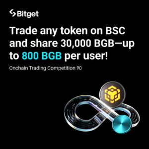 Bitget Onchain Trading Competition 90: Săn 30.000 BGB trên BSC