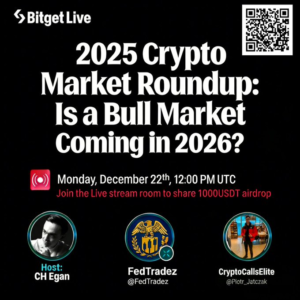 Tổng kết 2025 & Dự phóng thị trường crypto 2026 cùng Bitget