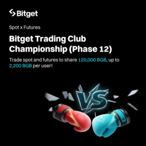 Bitget Trading Club Championship Phase 12: Săn 120,000 BGB