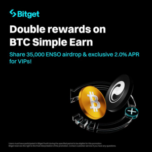 Bitget: Nhận Phần Thưởng Gấp Đôi với BTC Simple Earn 2024