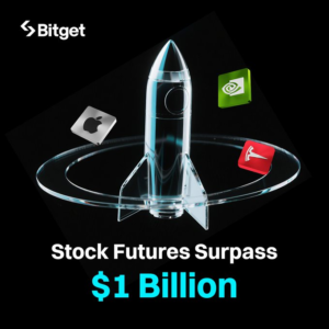 Bitget Stock Futures Vượt 1 Tỷ USD Khối Lượng Giao Dịch Lịch Sử