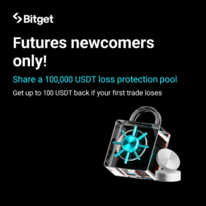 Trade Futures Bitget Nhận Bảo Hiểm Lỗ 100 USDT Cho Người Mới