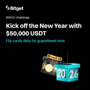 Bitget Bingo Challenge: Nhận Lì Xì 50.000 USDT Khai Xuân 2026