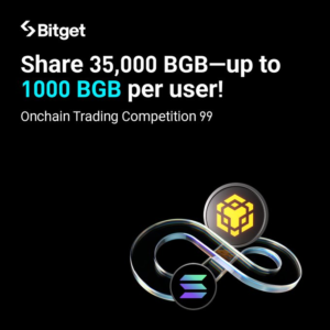 Bitget Onchain Trading Competition: Nhận 35.000 BGB Hệ BSC & SOL