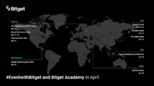 Sự kiện Bitget toàn cầu tháng 4: Từ Moscow đến Dubai