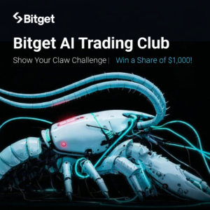 Gia nhập Bitget AI Trading Club: Cơ hội nhận thưởng 1.000 USD