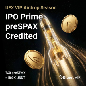 Airdrop preSPAX Bitget: Đặc quyền dành riêng cho thành viên VIP