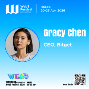 CEO Gracy Chen Bitget Chia Sẻ Tại Web3 Festival Hong Kong