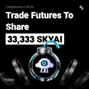 Bitget CandyBomb SKYAI: Nhận Ngay 33.333 SKYAI Khi Giao Dịch
