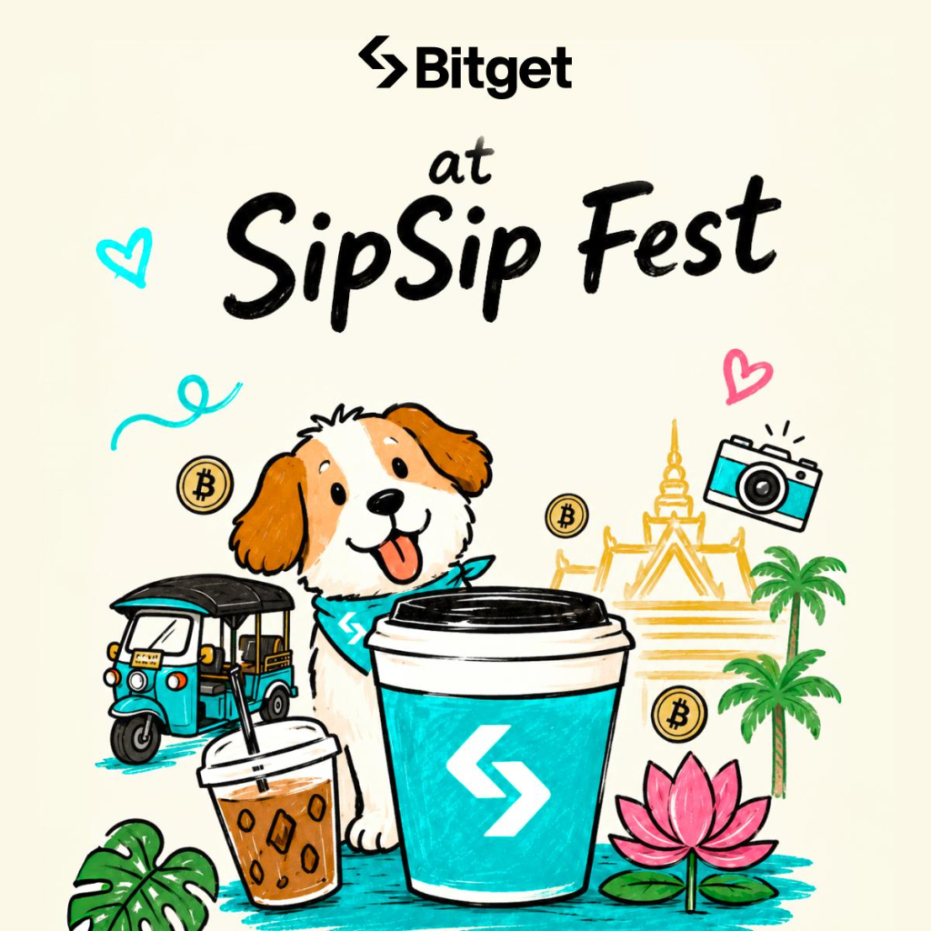 Sự kiện Bitget SipSip Fest 2026: Giao thoa Crypto và cà phê