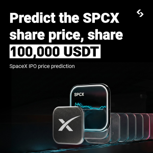 Dự đoán IPO SPCX: Nhận Quỹ Thưởng 100.000 USDT Trên Bitget