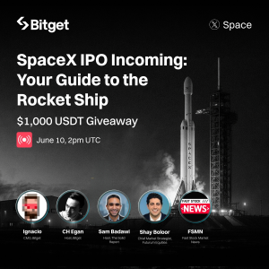 Sự kiện IPO SpaceX: Định giá 1.8T và cơ hội tại Bitget