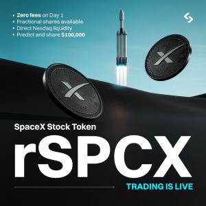 Cổ phiếu token hóa rSPCX chính thức ra mắt tại Bitget
